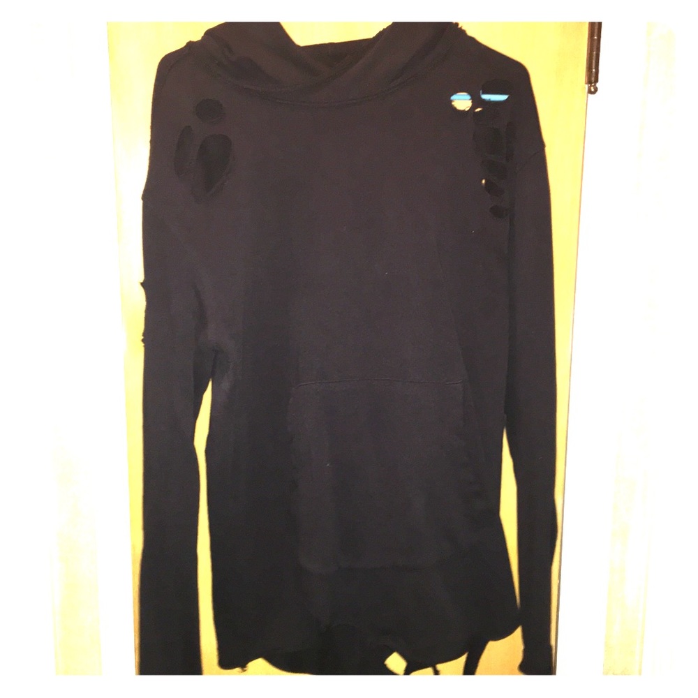 Jordan Craig Destroyed Hoodie